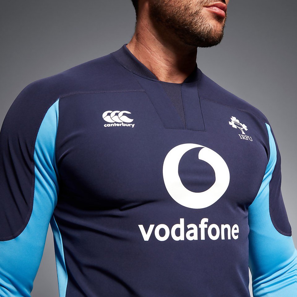 MENS IRELAND TECH DRILL TOP BLUE