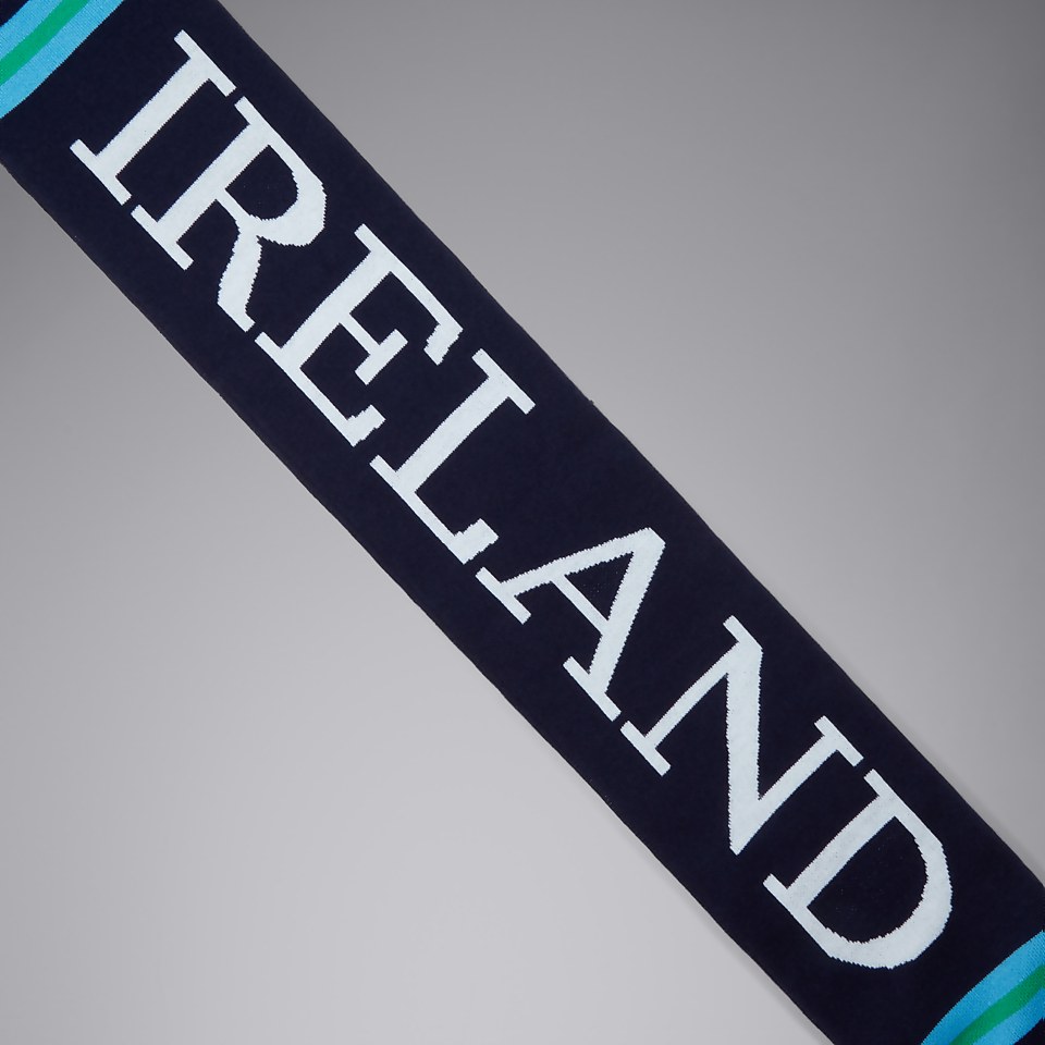 ADULT UNISEX IRELAND SCARF BLUE