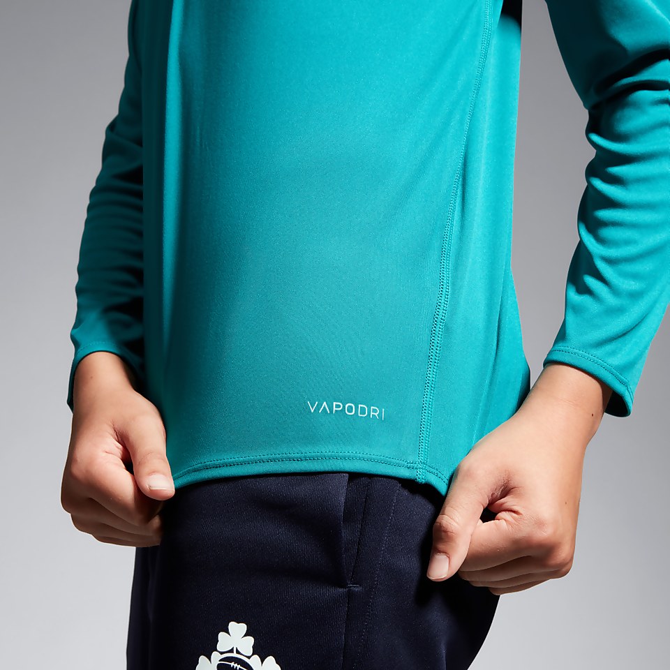 JUNIOR UNISEX IRELAND VAPODRI FIRST LAYER GREEN/BLUE