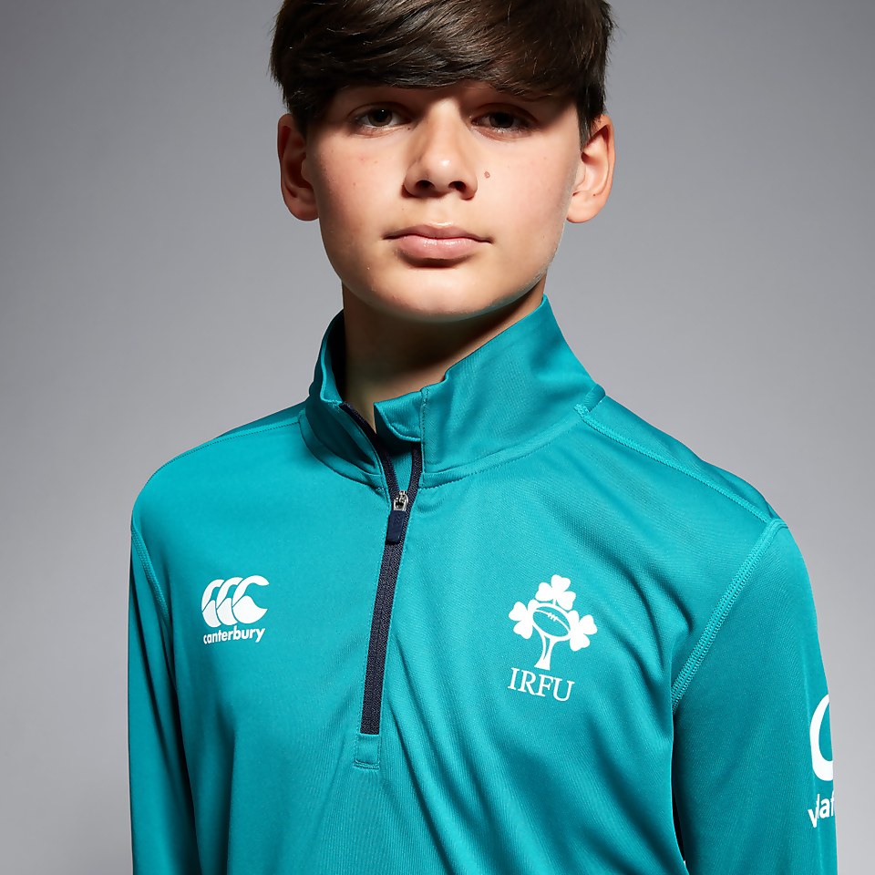 JUNIOR UNISEX IRELAND VAPODRI FIRST LAYER GREEN/BLUE