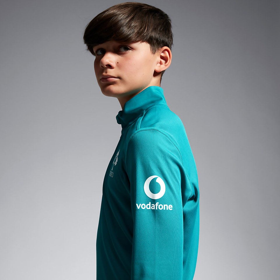 JUNIOR UNISEX IRELAND VAPODRI FIRST LAYER GREEN/BLUE