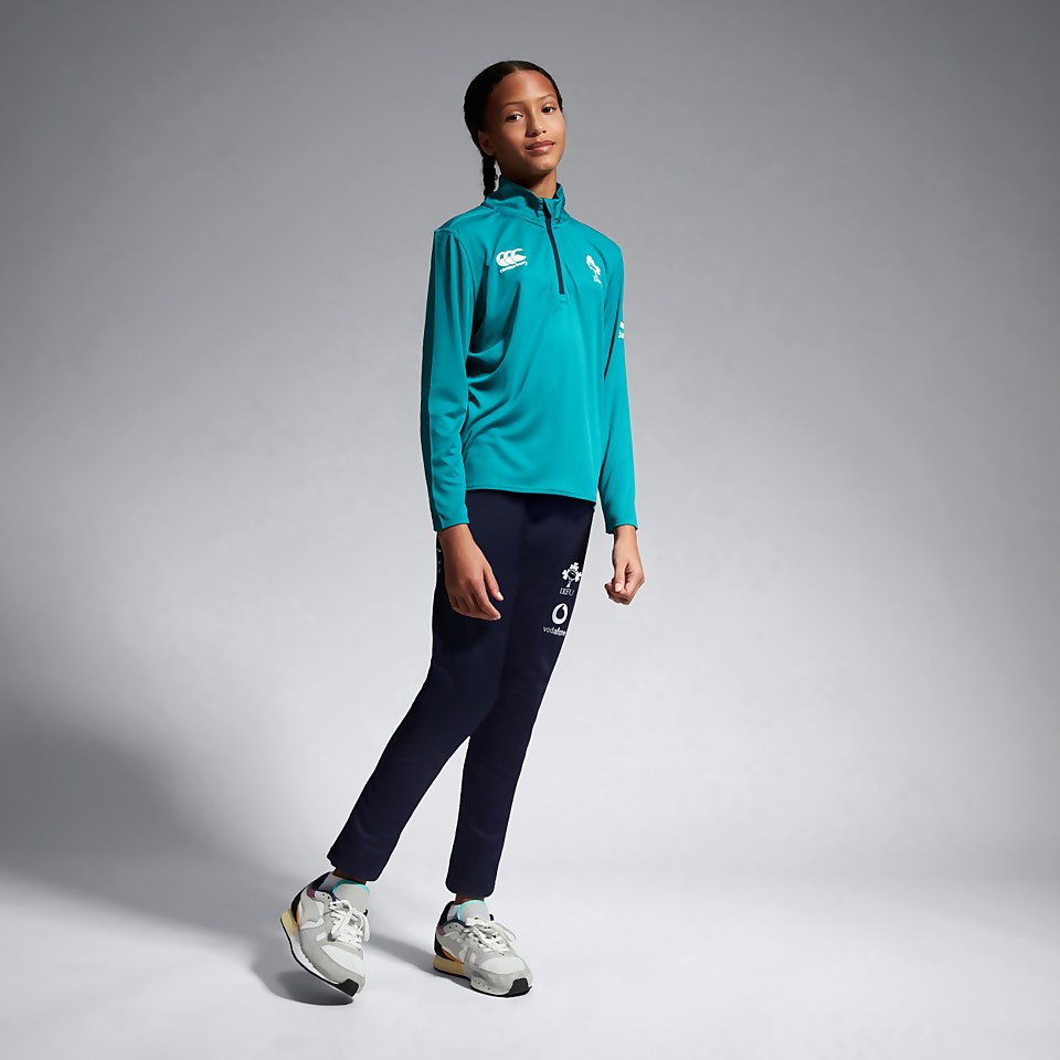 JUNIOR UNISEX IRELAND VAPODRI FIRST LAYER GREEN/BLUE