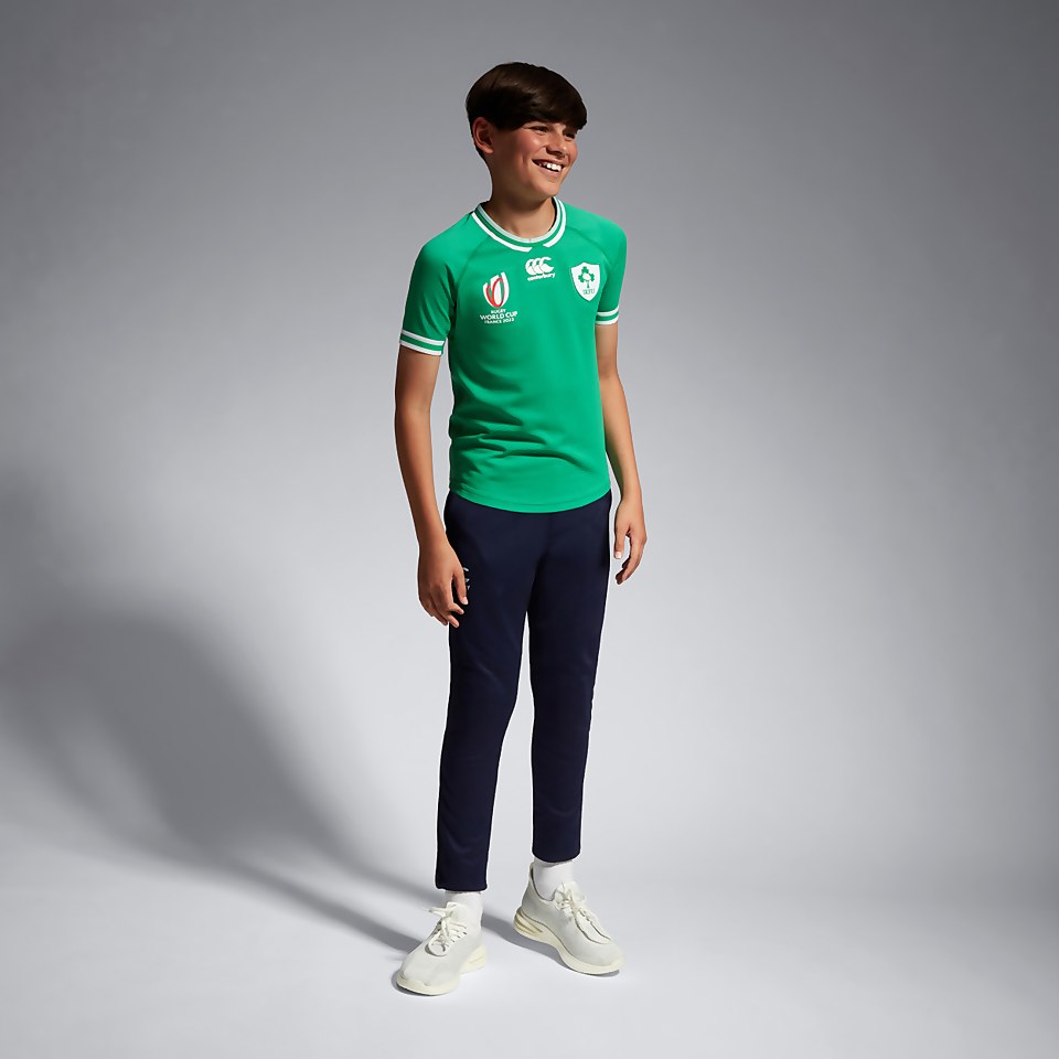 JUNIOR UNISEX IRELAND HOME PRO JERSEY JUNIOR RWC23 GREEN