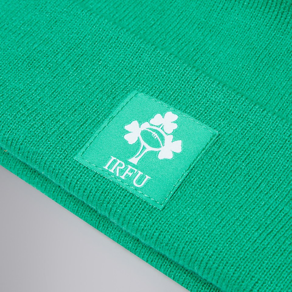 CANTERBURY IRFU BOBBLE HAT AU GREEN/WHITE