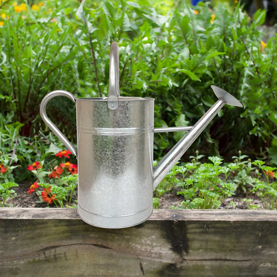 Galvanized Watering Can - 9L