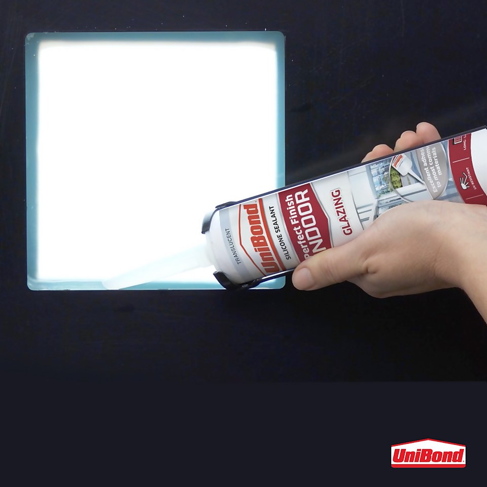 UniBond Perfect Finish Indoor Translucent Glazing Sealant Homebase