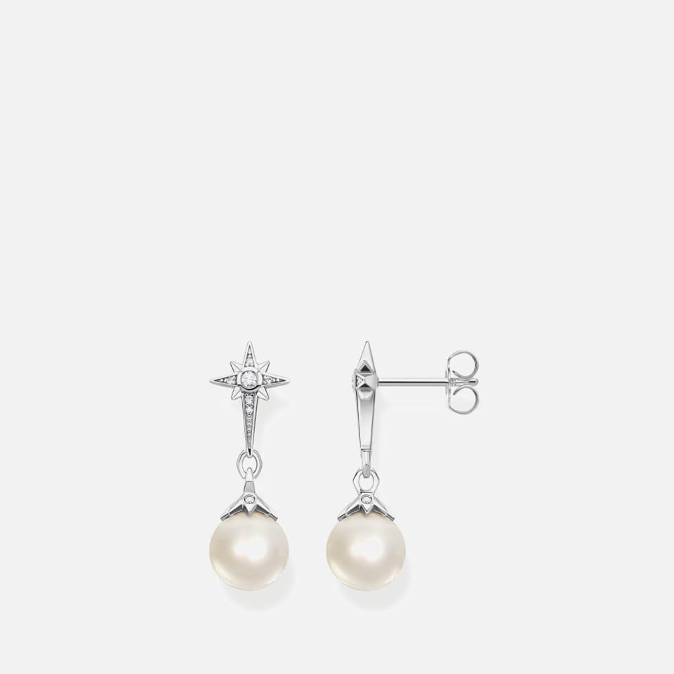 Thomas Sabo Sterling Silver and Freshwater Pearl Earrings