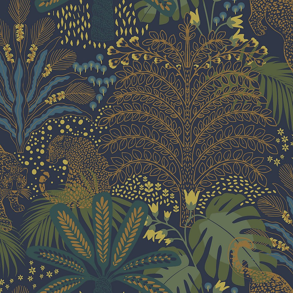 Envy Savannah Fauna Wallpaper