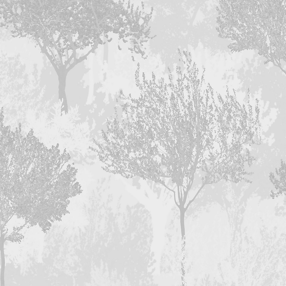 Superfresco Easy Birch Silver Wallpaper