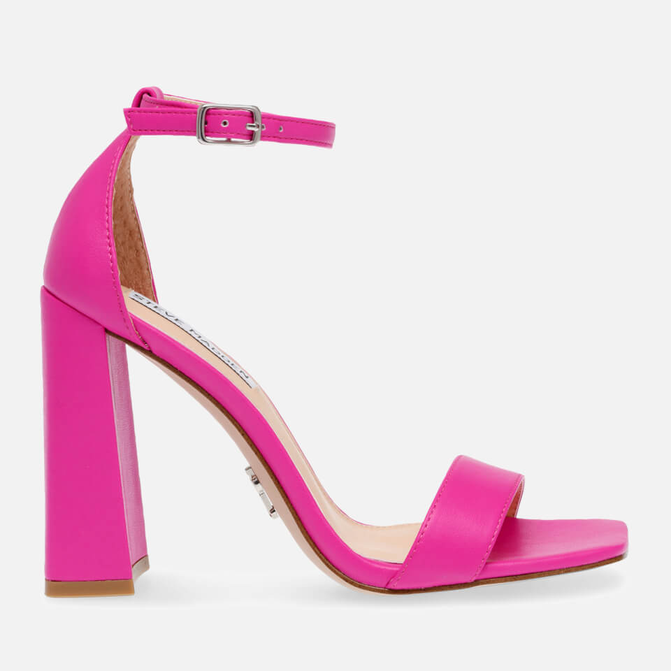 Steve Madden Airy Leather Heeled Sandals