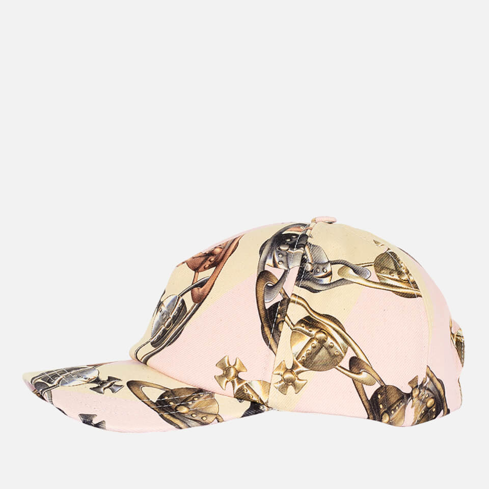 Vivienne Westwood Orb Chain Canvas Baseball Cap