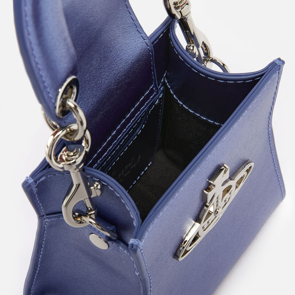 Vivienne Westwood Kelly Small Metallic Leather Bag