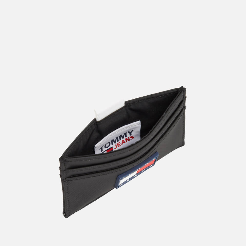 Tommy Jeans Function Logo-Patched Faux Leather Cardholder