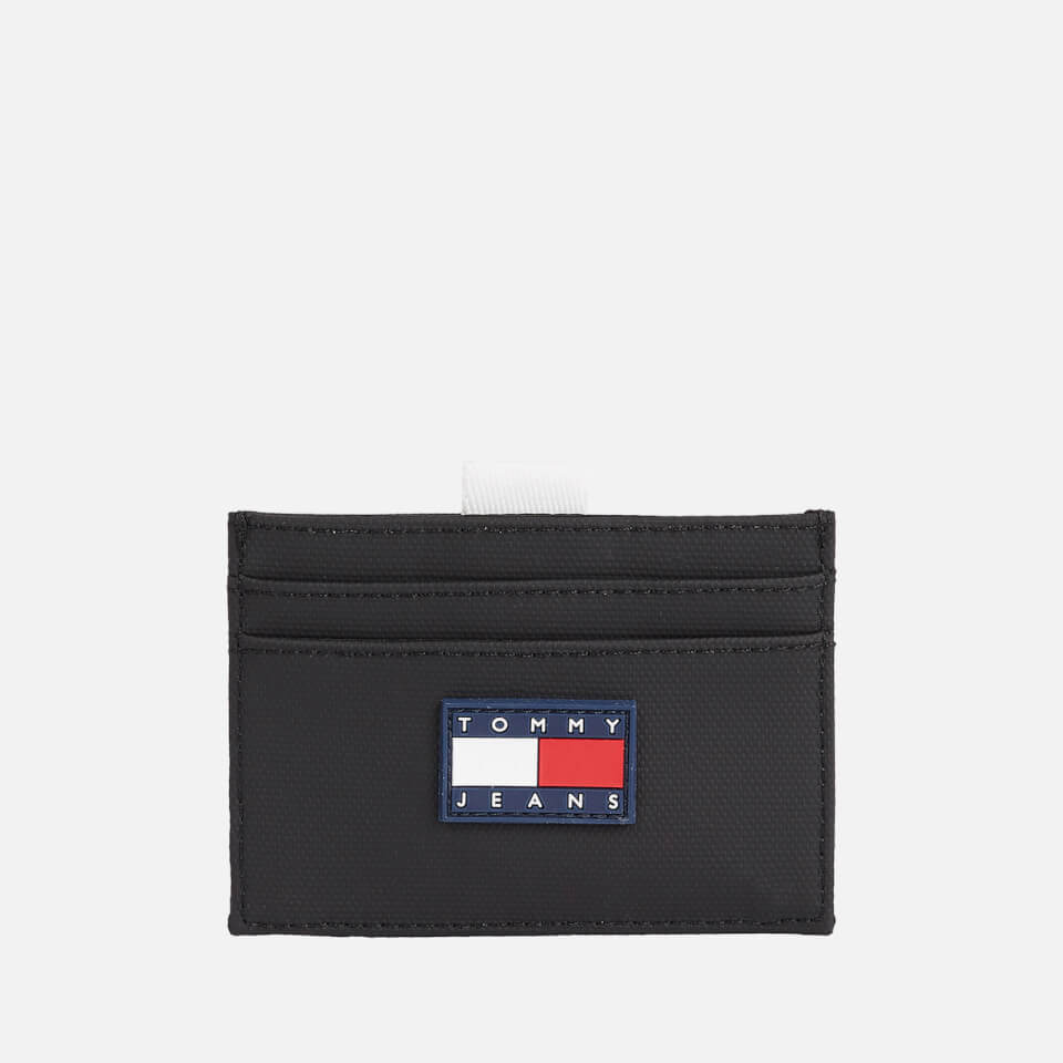 Tommy Jeans Function Logo-Patched Faux Leather Cardholder