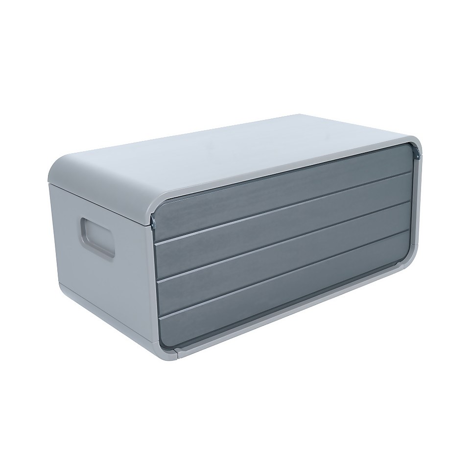 Lifetime 515L Modern Outdoor Storage Deck Box - Rough-Cut Grey