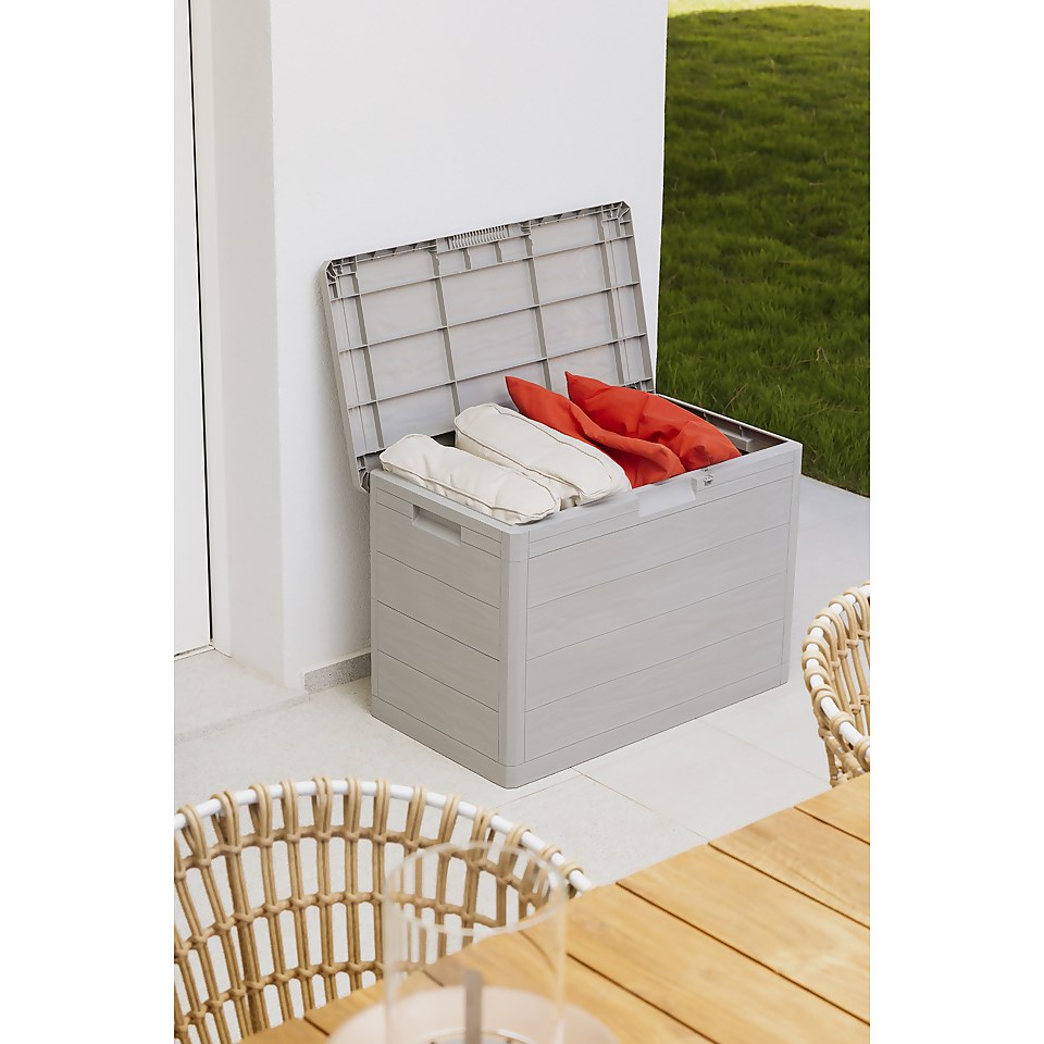 Toomax Garden Storage Box 160L - Warm Grey