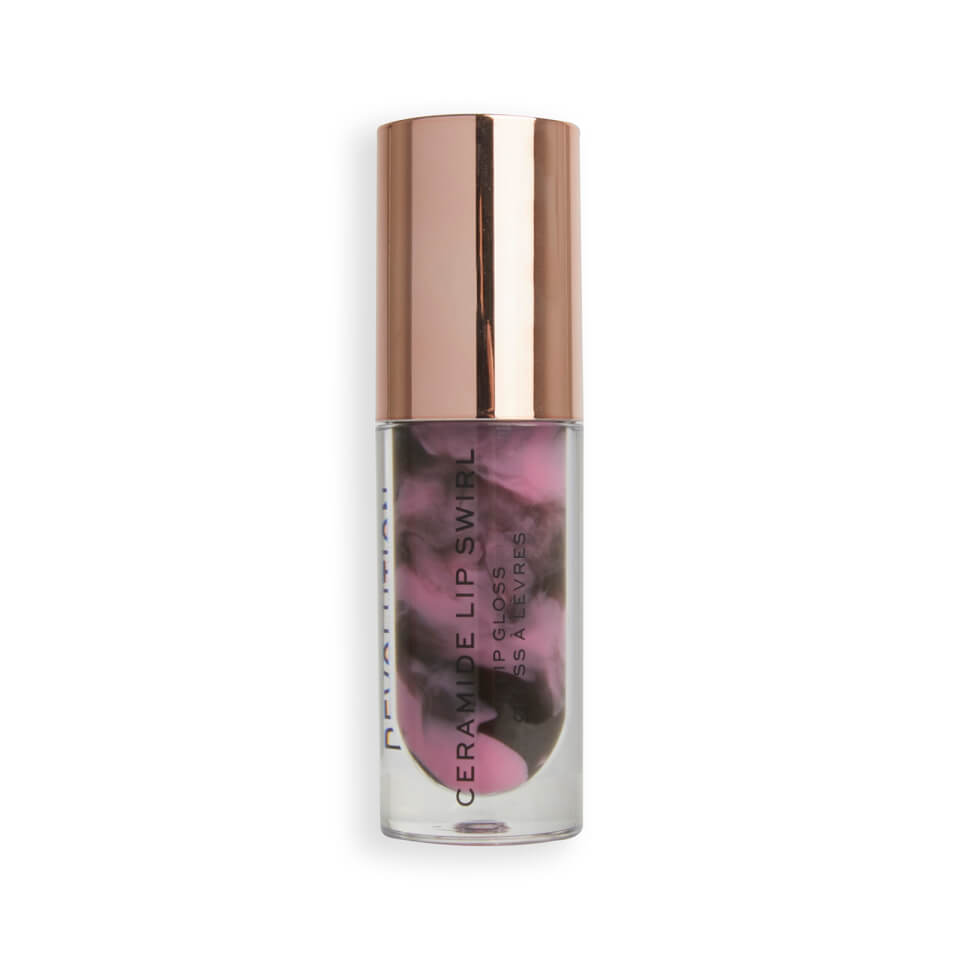 Makeup Revolution Lip Swirl Ceramide Gloss - Cherry Mauve