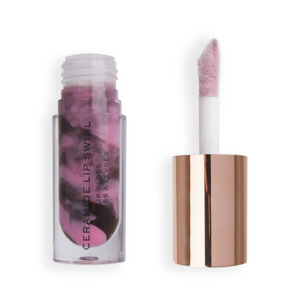 Makeup Revolution Lip Swirl Ceramide Gloss - Cherry Mauve