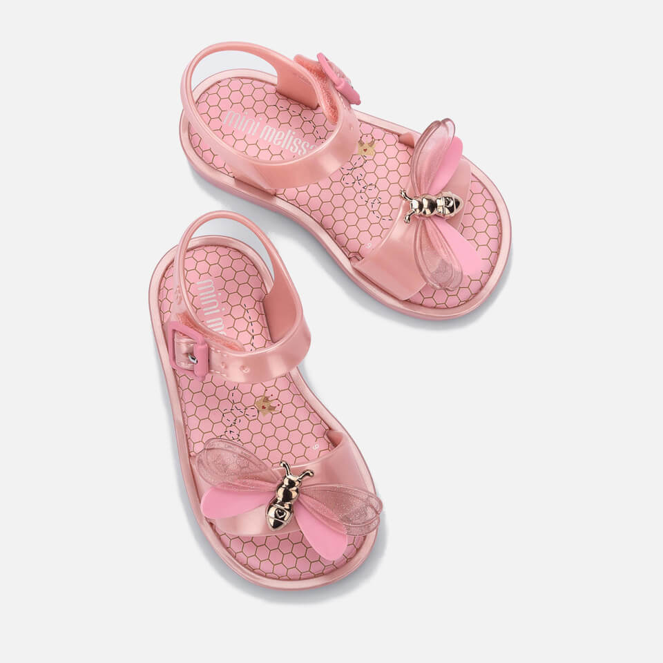 Mini Melissa Mar Bugs Rubber Sandals