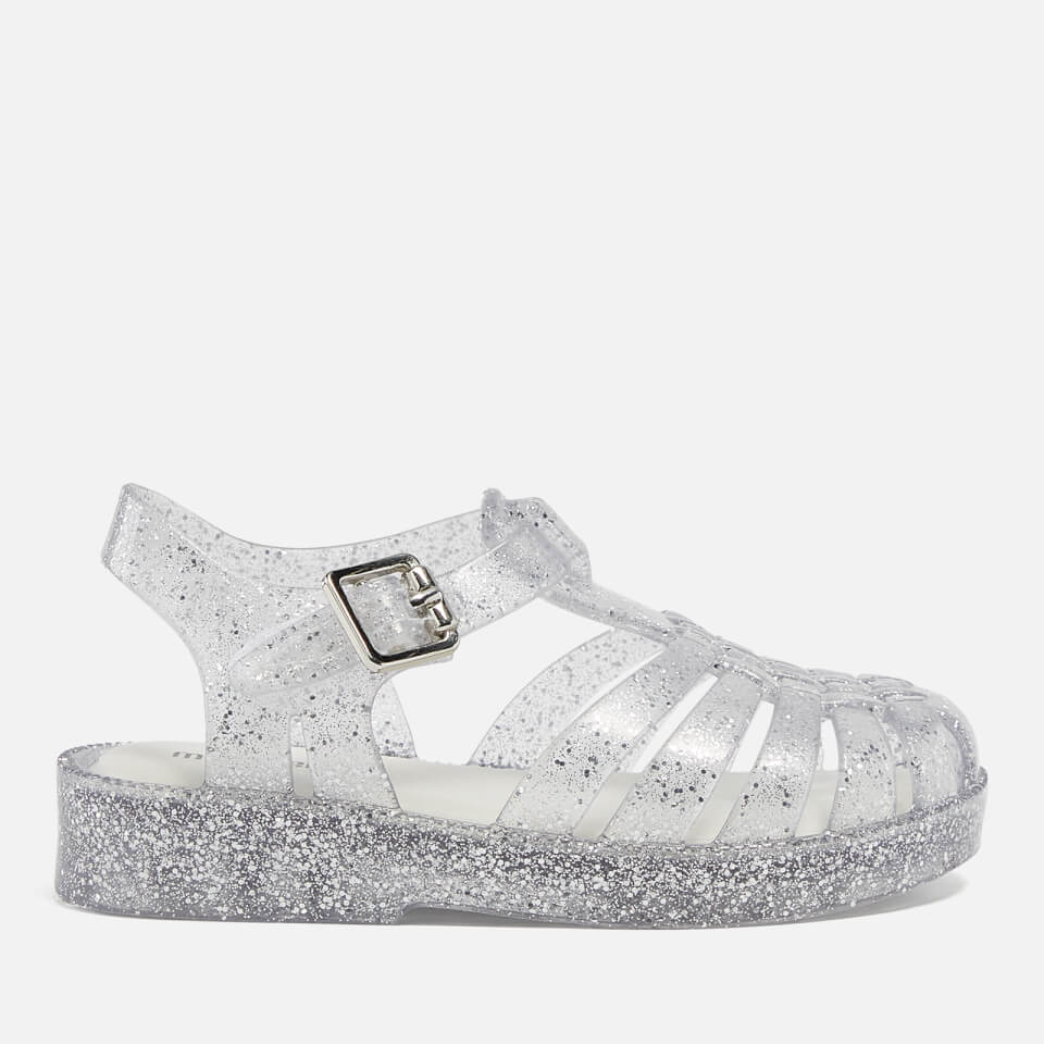 Mini Melissa Possessions Sparkly Rubber Sandals
