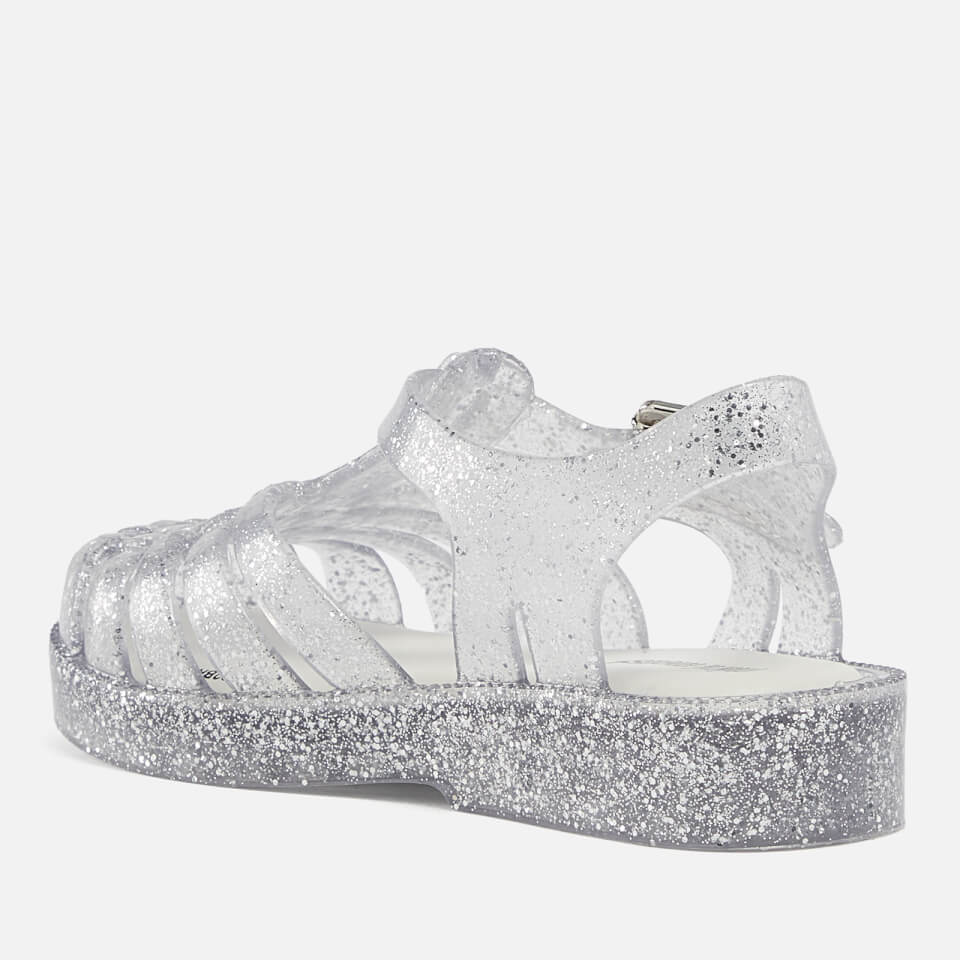 Mini Melissa Possessions Sparkly Rubber Sandals