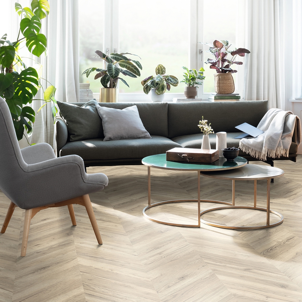 EGGER HOME Light Luanda Oak 8mm Laminate Flooring - 2.53 sqm Pack