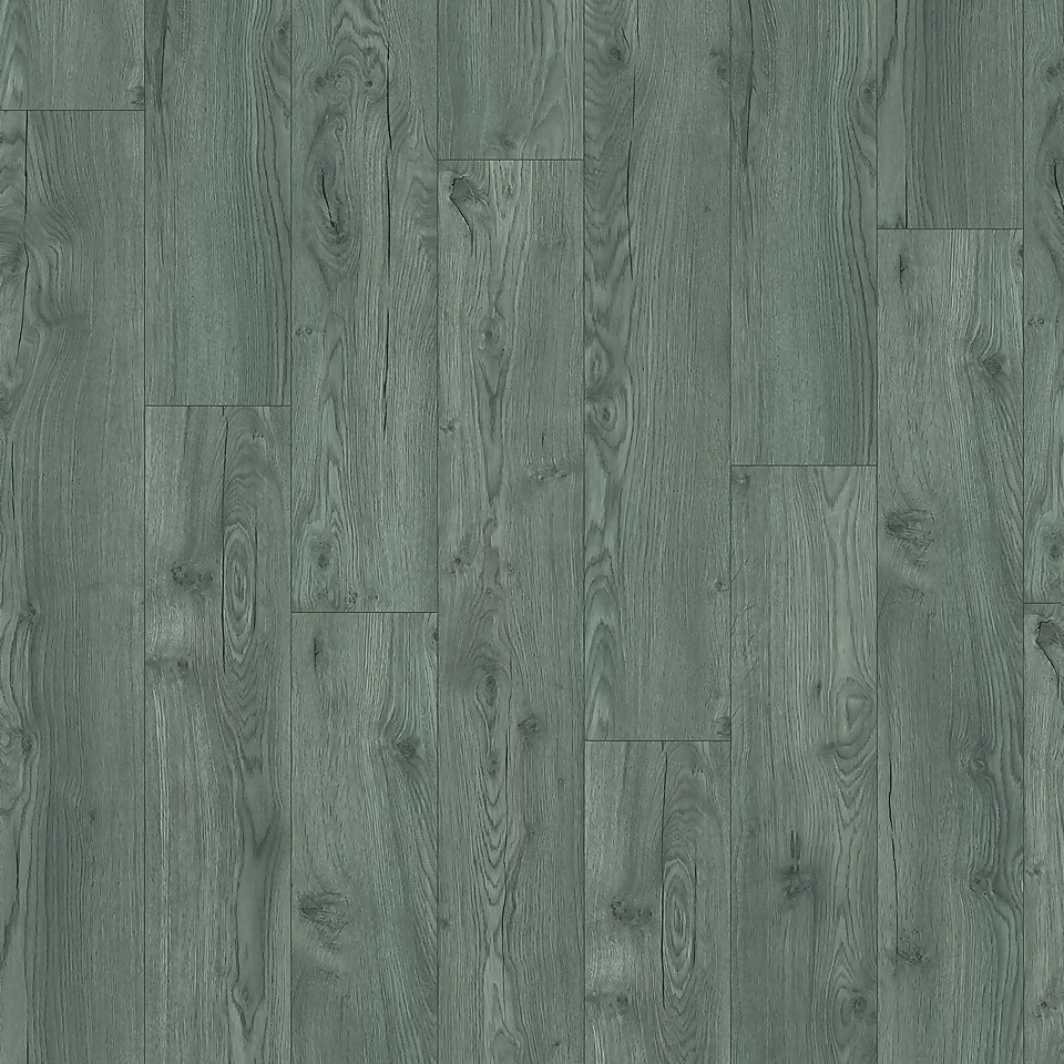 EGGER HOME Grey Portland Oak 12mm Laminate Flooring - 1.49 sqm Pack