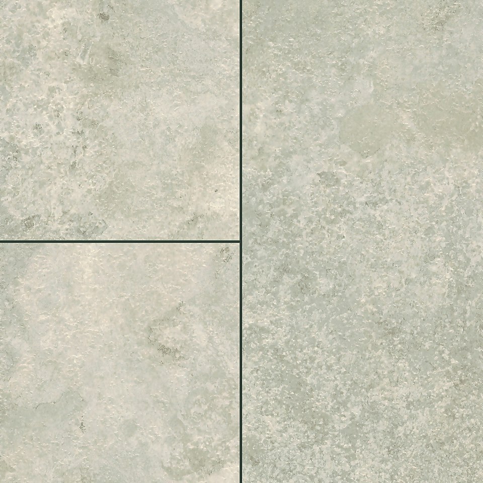 EGGER HOME Chalk Ceramic Tile 8mm Aqua+ Laminate Flooring - 2.53 sqm Pack