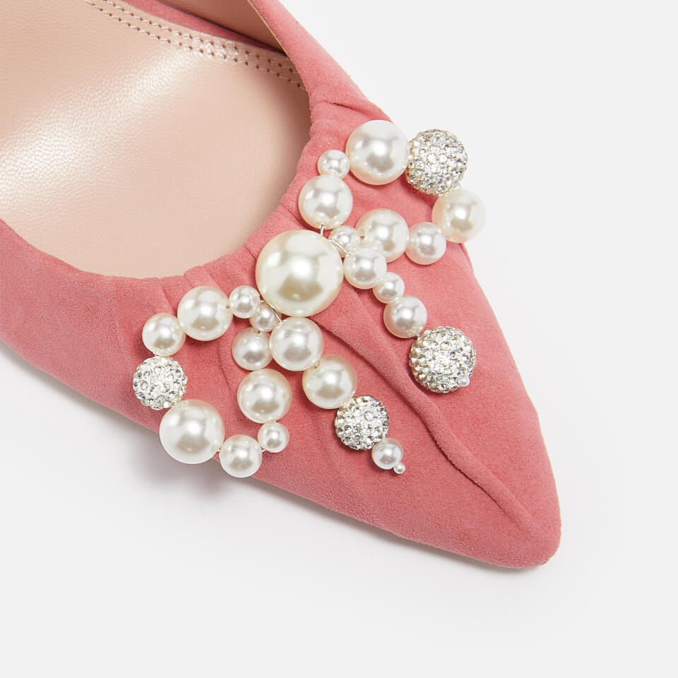 Kate Spade New York Elodie Suede Heel Pumps - UK 5 1