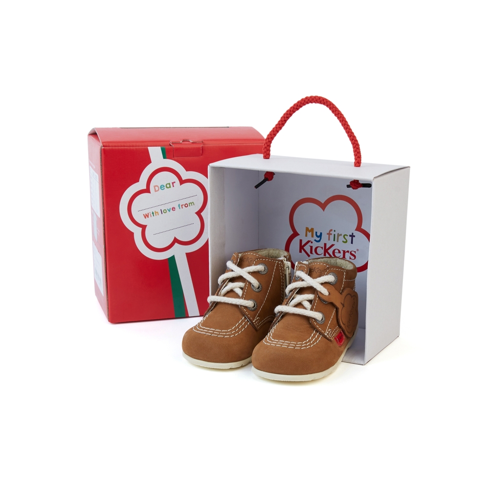 Baby Kick Hi Leather Tan