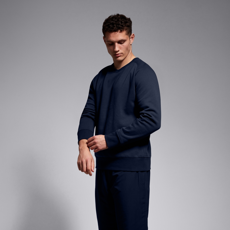 MEN'S CLUB CREW SWEATSHIRT NAVY