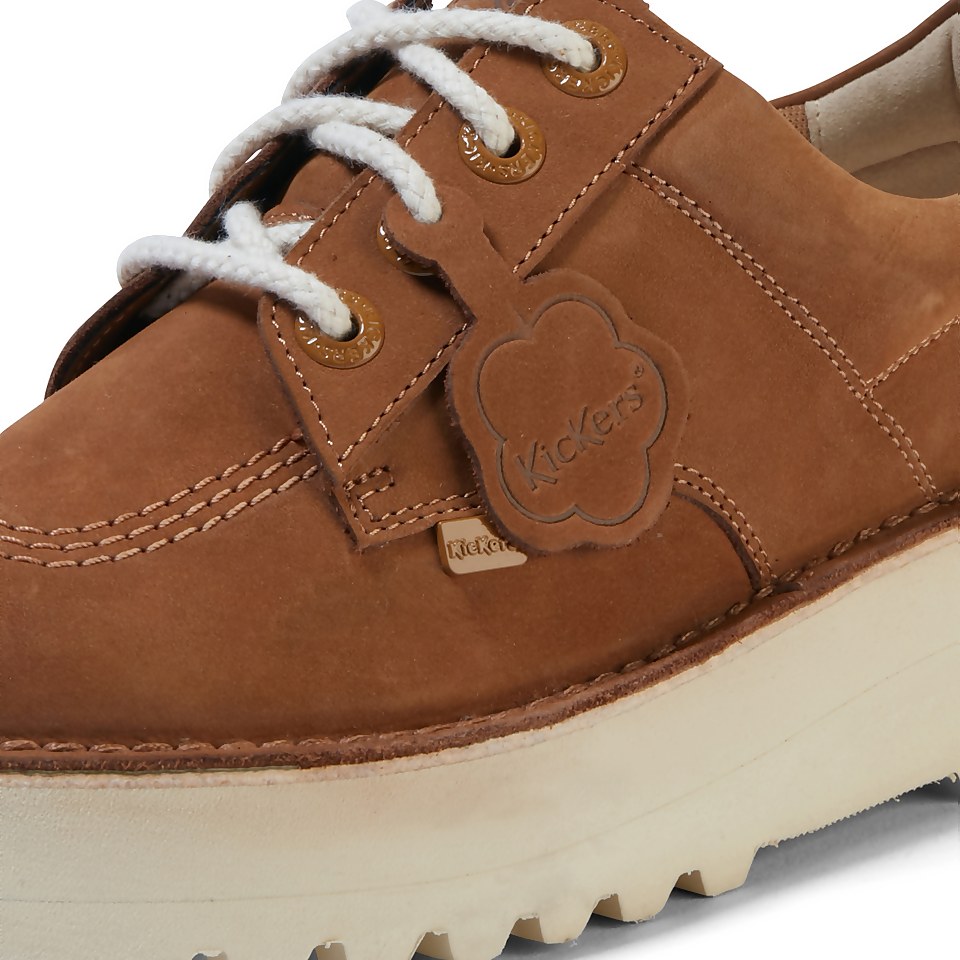 Adult Adult Women's Kick Lo Stack Nubuck Leather Tan