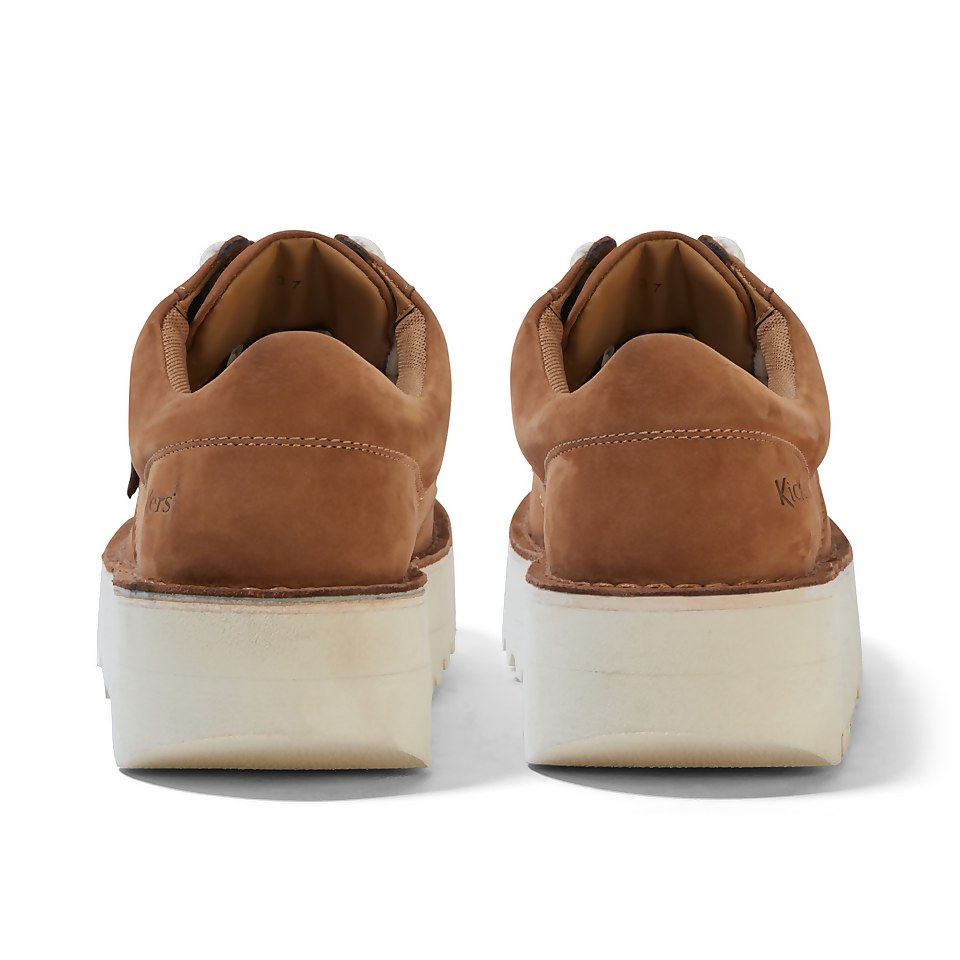 Adult Adult Women's Kick Lo Stack Nubuck Leather Tan