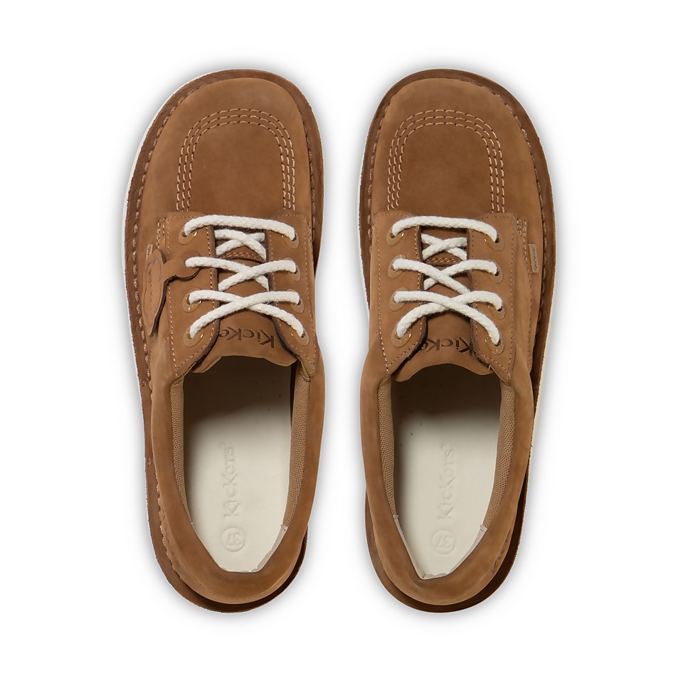 Adult Adult Women's Kick Lo Stack Nubuck Leather Tan
