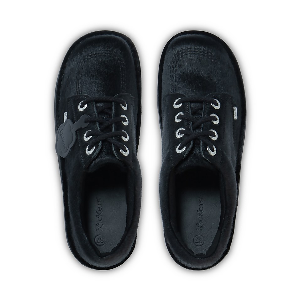 Adult Adult Women's Kick Lo Stack Leather Black