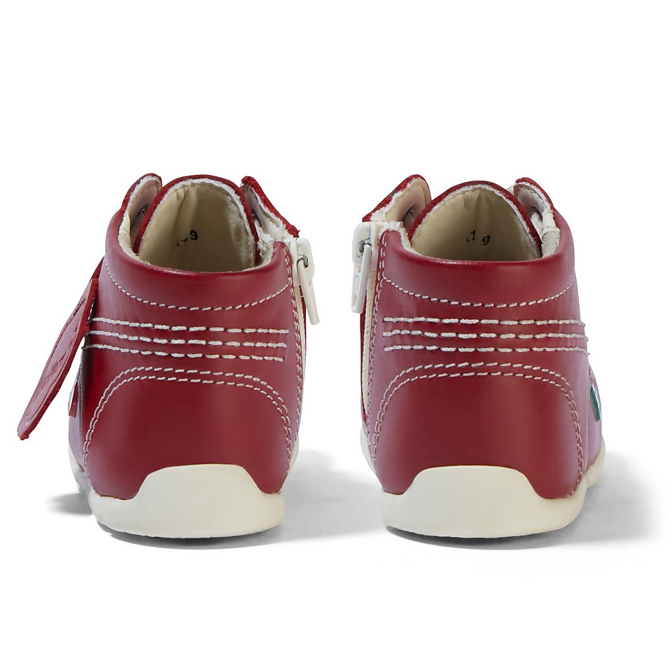 Baby Kick Hi Leather Red