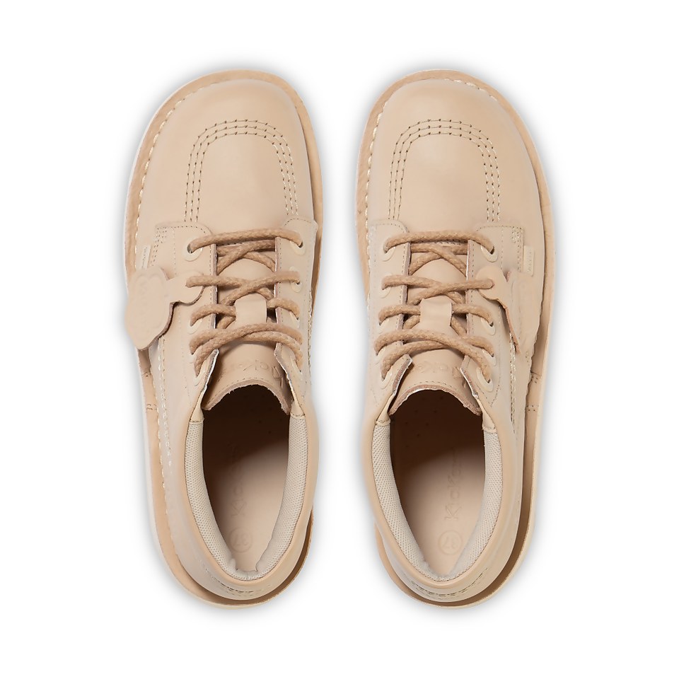 Adult Adult Women's Kick Hi Stack Leather Beige