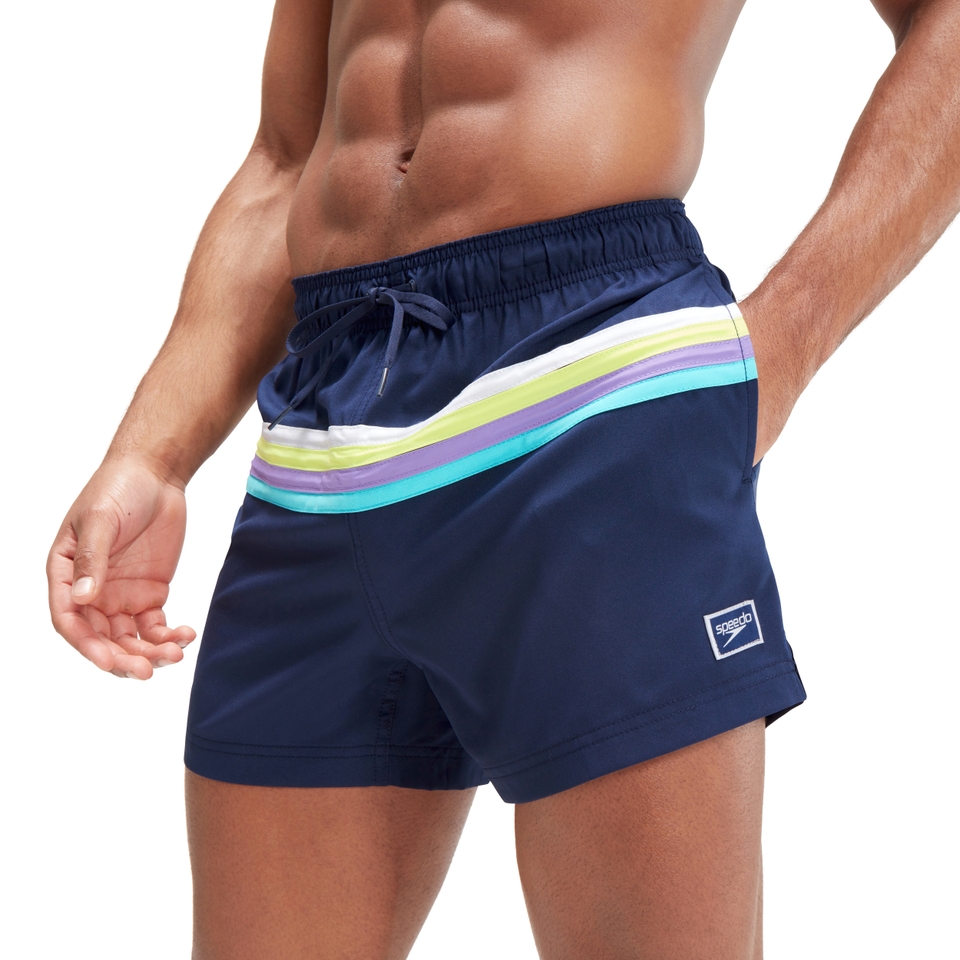 Maillot de bain Rondo Edge 14 po pour hommes, bleu marine