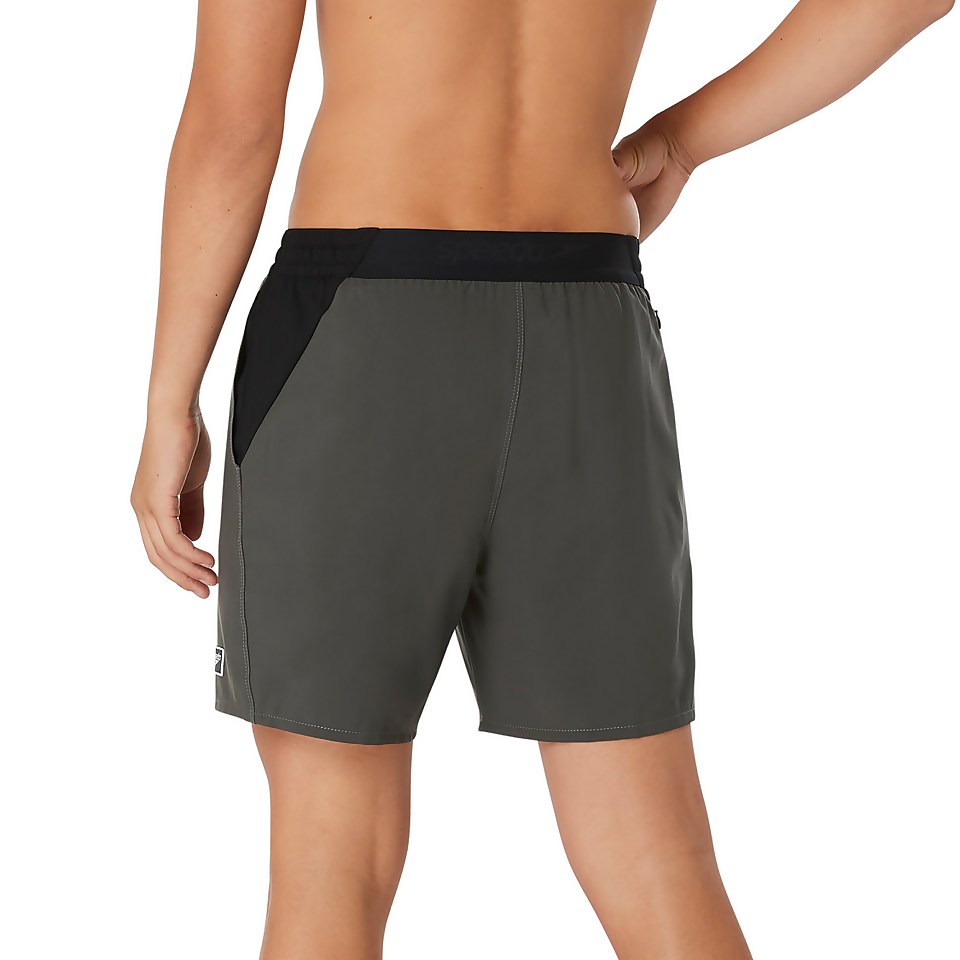 Men's Solid Seaside Volley 17" Swim Trunks Gray
