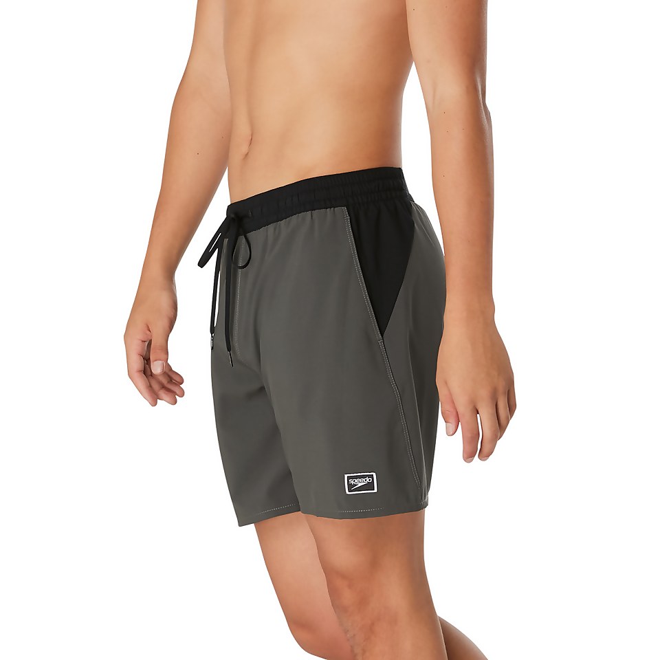 Men's Solid Seaside Volley 17" Swim Trunks Gray