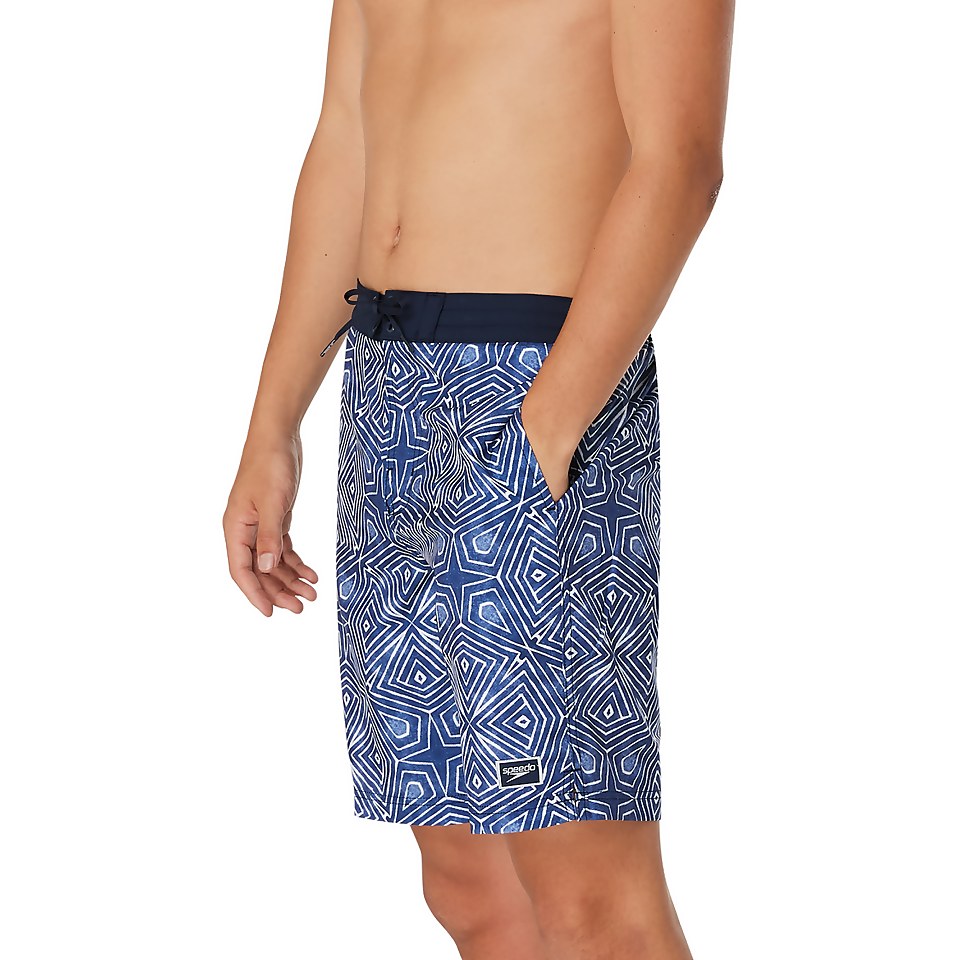 Men's Printed Bondi 20" Boardshort Navy