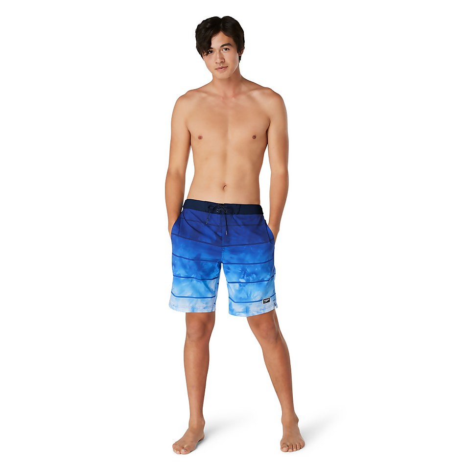 Men's Strake Tie Dye Bondi Basin Boardshort 20" Blue