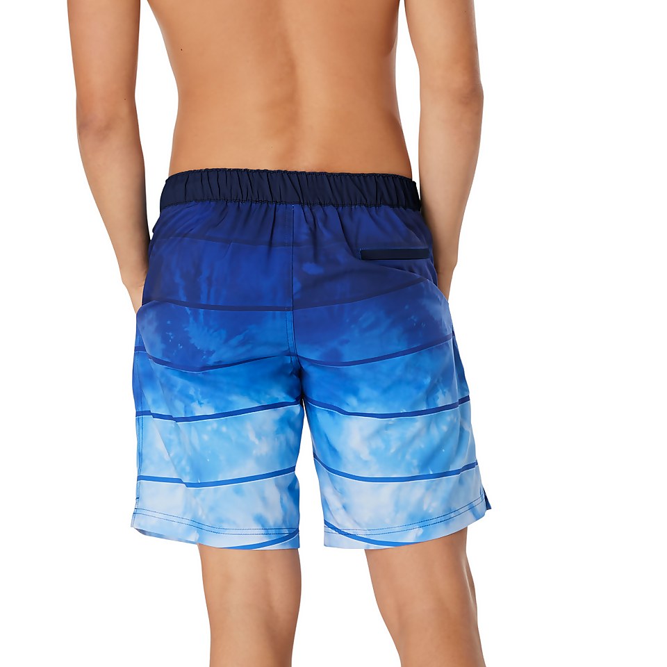 Men's Strake Tie Dye Bondi Basin Boardshort 20" Blue