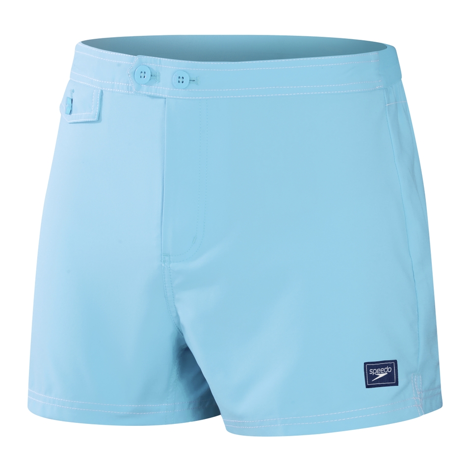 Maillot de bain Vintage 14 po pour hommes, bleu