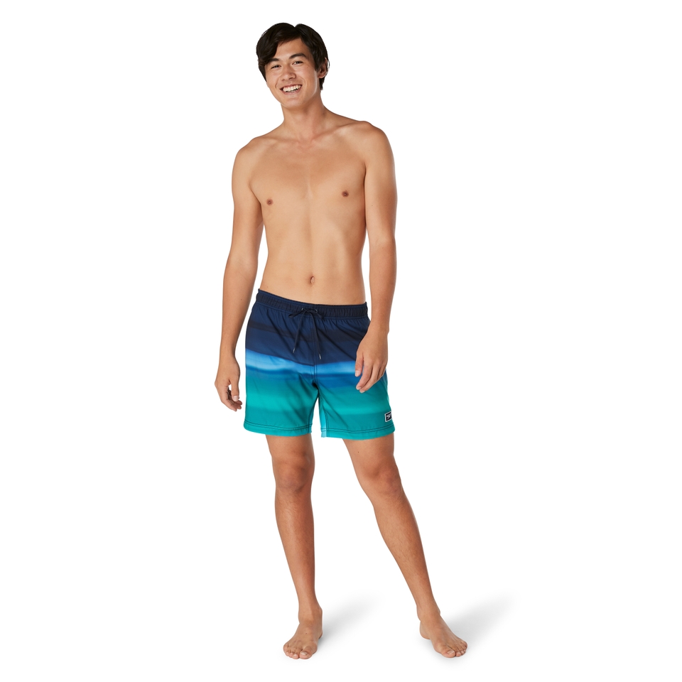 Men's Printed Redondo Edge Volley 17" Blue