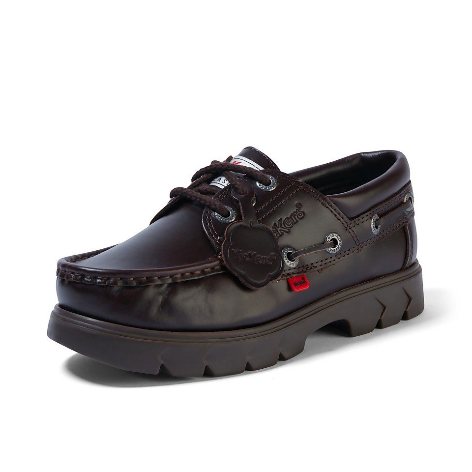Adult Unisex Lennon Boatshoe Leather Brown