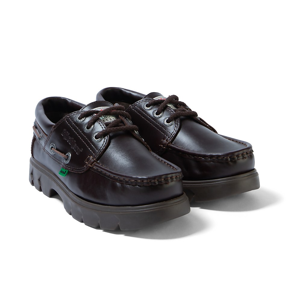 Adult Unisex Lennon Boatshoe Leather Brown