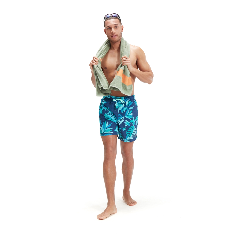 Men's Printed Redondo Edge Volley 17" Blue