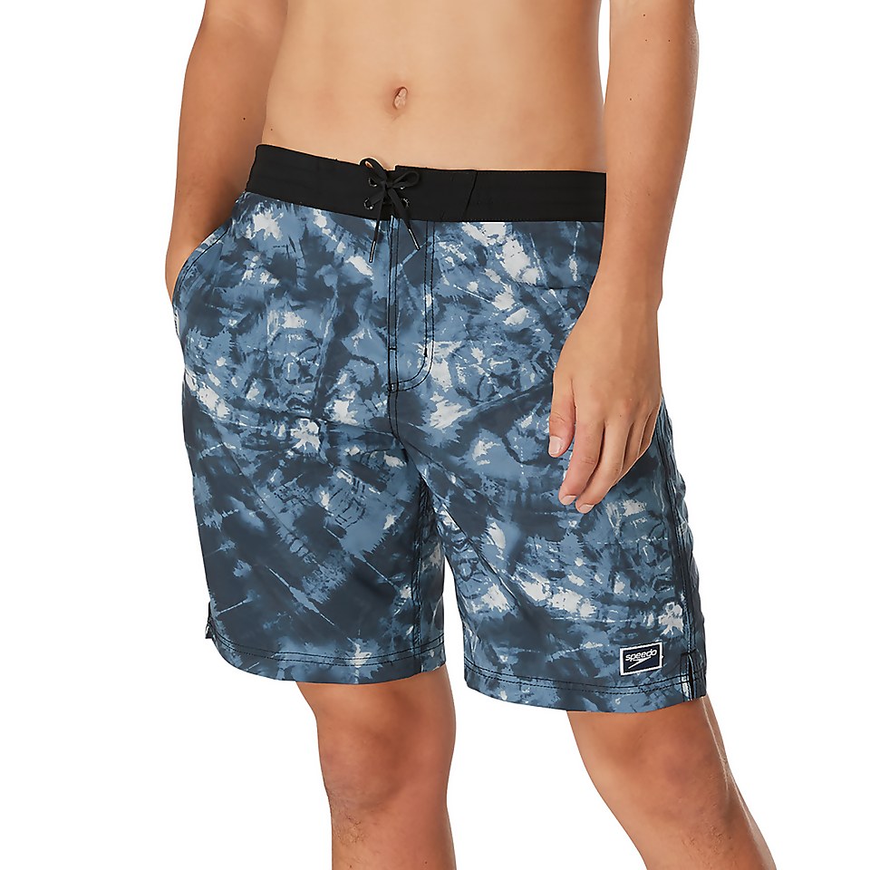 Men's Basal Tie Dye Bondi Basin Boardshort 20" Gray