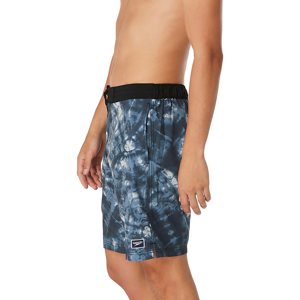 Men's Basal Tie Dye Bondi Basin Boardshort 20" Gray